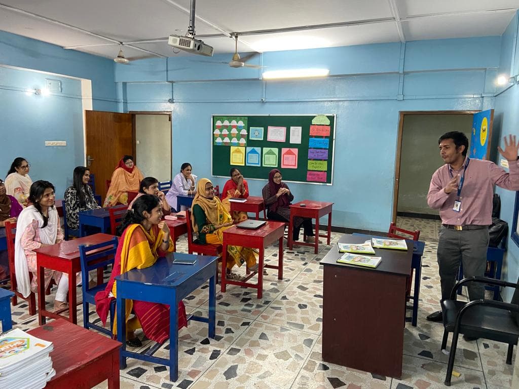 A SmartEd teacher-training workshop at CIDER International School